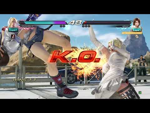 Tekken 7 Nina vs Asuka