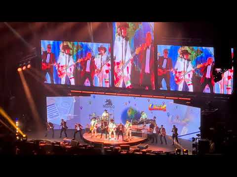 Con las MANOS ARRIBA los SUPER LAMAS y BRONCO pusieron a bailar a miles...