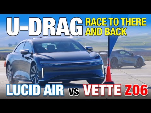 U-DRAGS: Chevrolet Corvette Z06 vs. Lucid Air Grand Touring