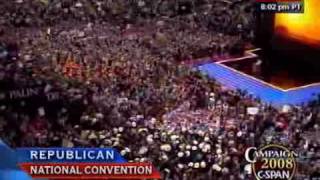 C-SPAN: Vice Presidential Candidate Gov. Sarah Palin (AK) Full Speech at the RNC