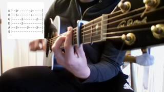 Judy by John Renbourn - Guitar lesson - Part three