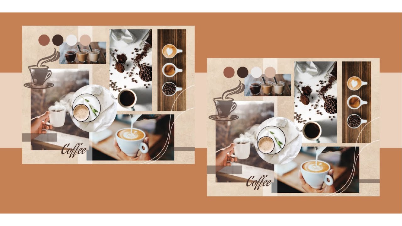 Create a Mood Board about Coffee