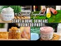 10 BEST Ingredients TO START A SKINCARE BUSINESS At HOME Natural DIY Skincare