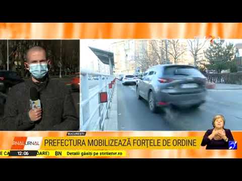 Prefectura Capitalei a mobilizat forțe de ordine  în contextul grevei din transportul public
