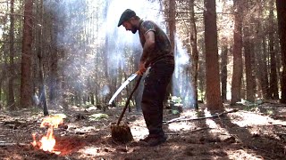 Bushcraft Breakfast- Foraging Parasol Mushrooms