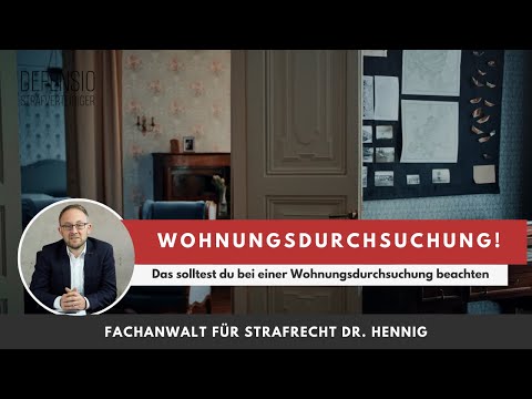 Wohnungsdurchsuchung: Tipps, wie du dich bei einer Hausdurchsuchung verhalten solltest I Defensio