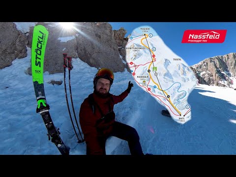 Nassfeld - Troghöhe zum Rastl - Schwarze Piste Nr. 75