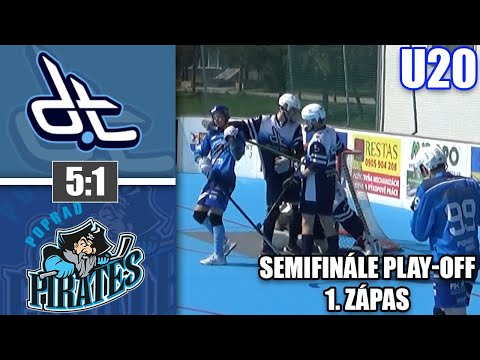 HBC DT Považská Bystrica U20 - HK IMS-East Popradskí Piráti U20 [semifinále play-off, prvý zápas]
