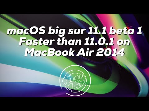 macOS big sur 11.1 beta 1 is Fast - 2 types of recording to see the speed 🔥