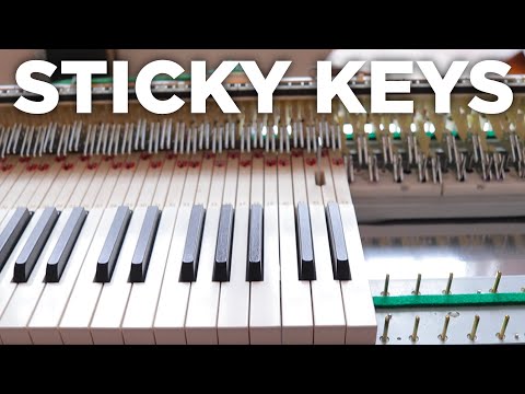 Digital Piano Slow/Stuck Keys Repair