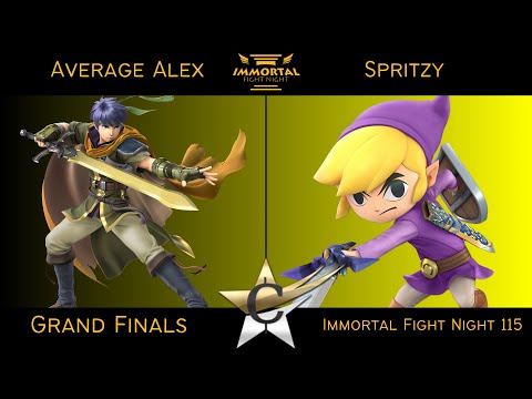 Immortal Fight Night 115 Grand Finals   Average Alex Ike vs Spritzy Toon Link Smash Ultimate   SSBU