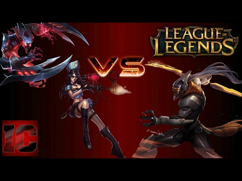 Master Yi Close 1v2 with Caitlyn and Nocturne | #LeagueOfLegends (Season 7 Ranked)