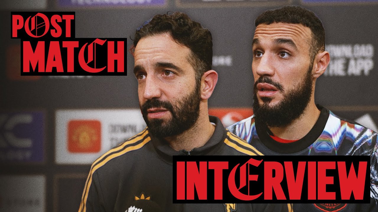 Amorim & Mazraoui React To West Ham Draw 🗣️