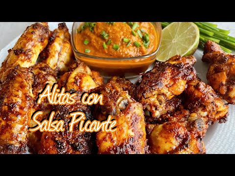 LAS MEJORES ALITAS DE POLLO QUE HABRÁS COMIDO NUNCA!! CON SALSA PICANTE!! 🔥