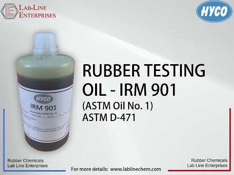 Rubber testing oil astm irm 901, liquid