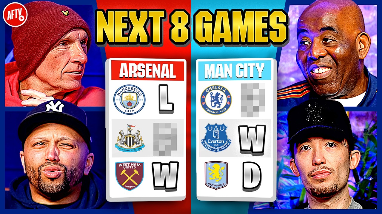 We Predicted EVERY Arsenal & Man City Game… Here’s Who WON The League! | Fourever Arsenal Podcast