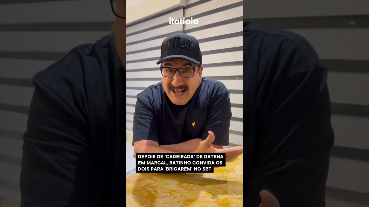 RATINHO CONVIDA MARÇAL E DATENA PARA BRIGAREM AO VIVO: 'NO MEU PROGRAMA PODE'