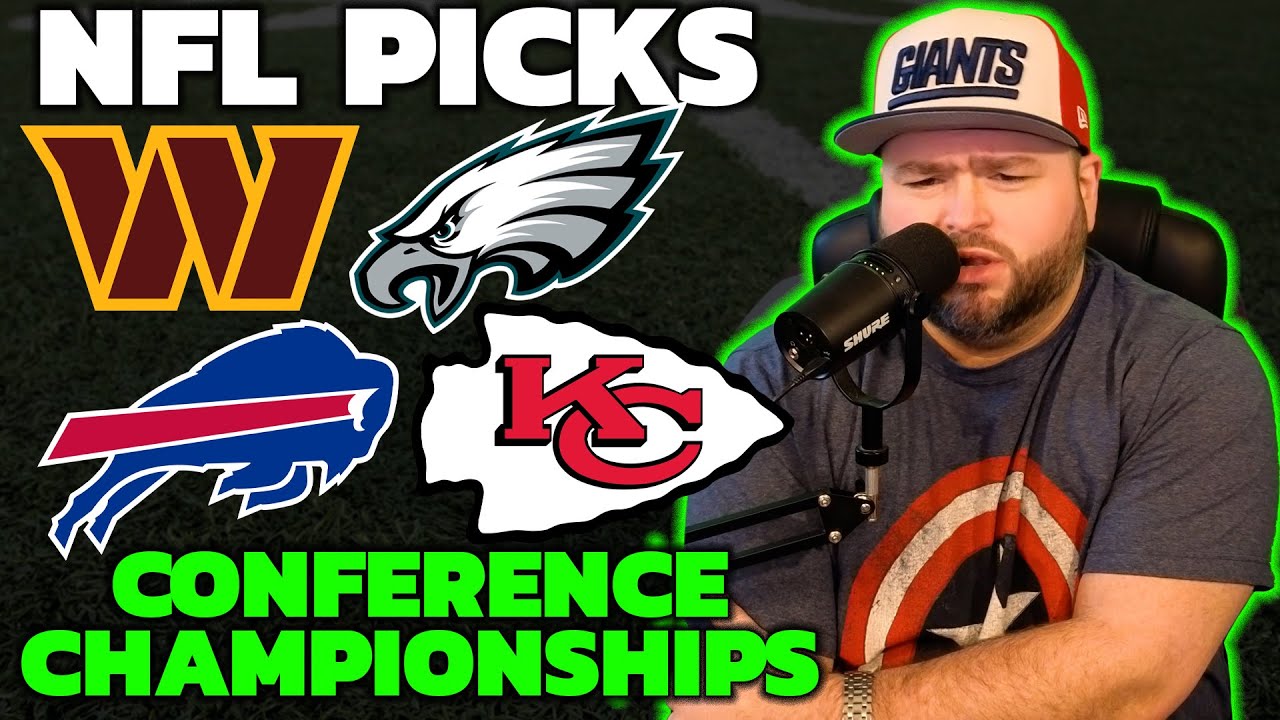 Sunday NFL Playoffs - Conference Round Picks - Bets with Kyle Kirms