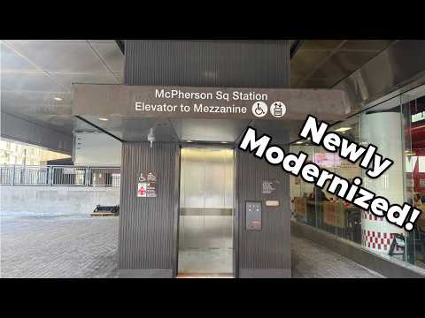 Modded US Hydraulic Elevator | McPherson Square Station - Washington, DC