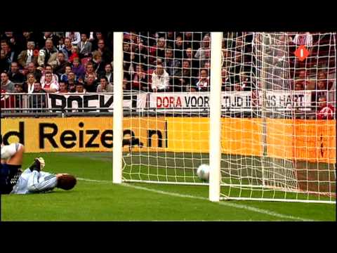 *HQ* Top 10 doelpunten eerste helft Eredivisie seizoen 09/10