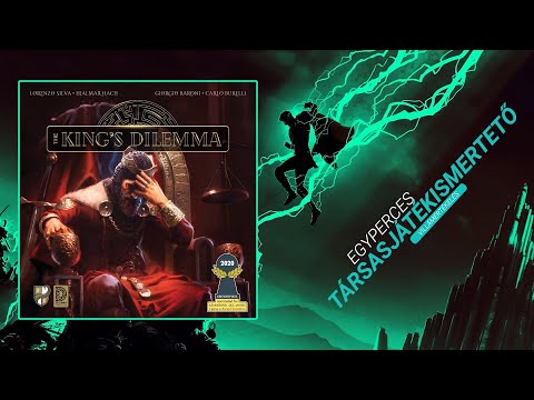 #297. The King's Dilemma | Egyperces társasjátékismertető - Game-Obscura