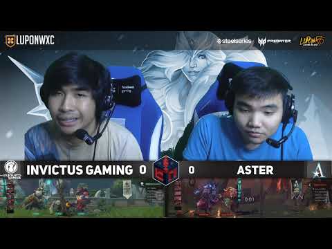 Invictus Gaming vs Team Aster Game 1 (BO3) | China Dota 2 Professional League