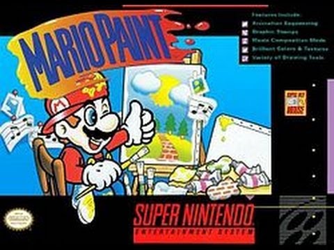 Mario Paint Super Nintendo