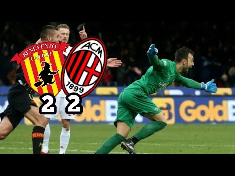 GOAL DI BRIGNOLI [BENEVENTO 2-2 MILAN]