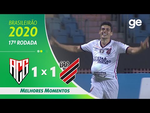 Gols e lances de Atlético-GO x Athletico-PR