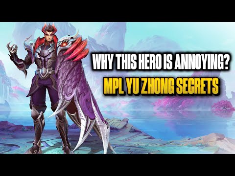 THE SECRETS of YU ZHONG in MPL? FULL GUIDE Build Item, Emblem, Spell, and Latest Tips.