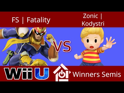 Gwinnett Brawl 2/11/2017 - FS|Fatality (Falcon) vs Zonic|Kodystri (Lucas) - Smash 4 Winners Semis