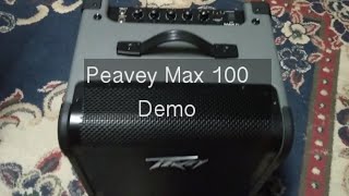 Video thumbnail for Unboxing Peavey Max 100 / Short Demo by Pedy Osorio Music