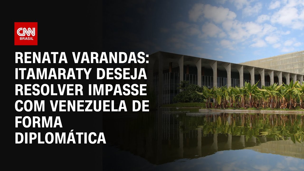 Renata Varandas: Itamaraty deseja resolver impasse com Venezuela de forma diplomática | CNN 360°