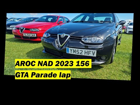 National Alfa Day 2023 Parade Lap at Bicester heritage