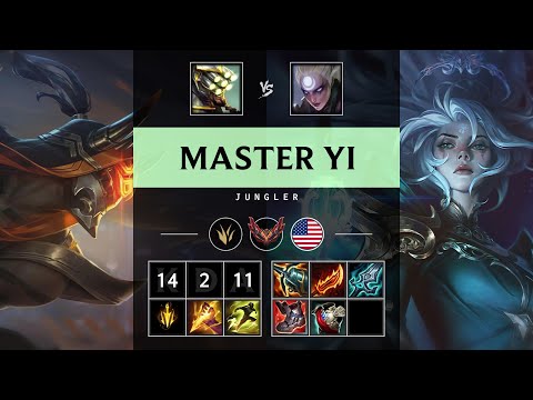 Master Yi Jungle vs Diana - NA Grandmaster Patch 25.S1.3