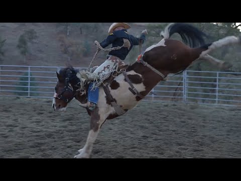 Epic Bronc Riding Practice | Veater Ranch 11-29-2020