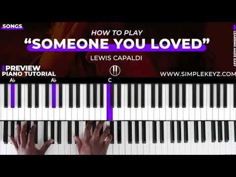 How To Play "SOMEONE YOU LOVED" By Lewis Capaldi | Piano Tutorial (Pop Music Soul)