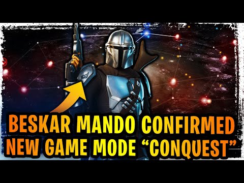BESKAR MANDALORIAN CONFIRMED - NEW "Conquest" Game Mode - Bronzium Packs FIXED! BIG SWGOH NEWS!