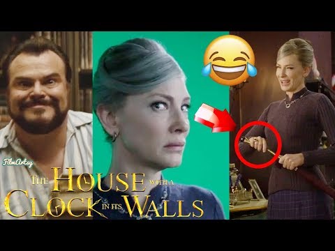 The House with a Clock in Its Walls Hilarious Bloopers and Gag Reel - Cate Blanchett Funny