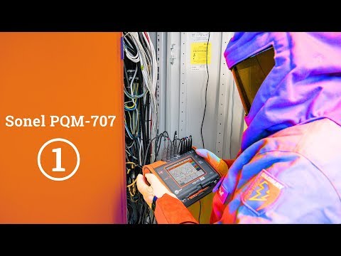 Lcd pqm-710 power quality analyzer, for industrial use