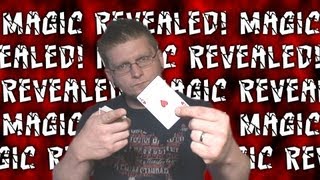 "Make Cards Appear In Thin Air" MAGIC REVEALED!