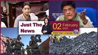02 Feb 2022 : Just The News | Faye D’Souza | ISH News | ISL
