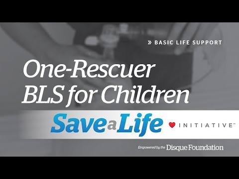 4a: One-Rescuer BLS for Children (2024)
