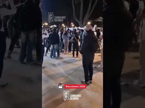 Estudiantes de la Universidad de Pamplona salen a respaldar a Iván Cepeda