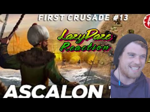 HISTORY FAN REACTION TO Last Battle of the First Crusade - Ascalon 1099 Medieval History