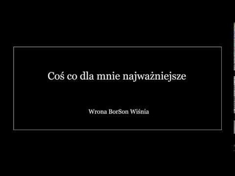 Wiśnia - Coś co dla mnie najważniejsze feat. Wrona, BorSon