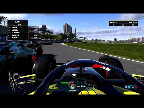Best Saves & Near Misses | F1 EA/Codemasters Franchise
