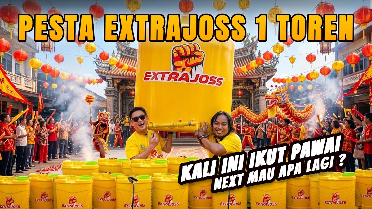 KELILING KOTA BAGIIN EXTRA JOSS RIBUAN LITER! CAP GO MEH SINGKAWANG!
