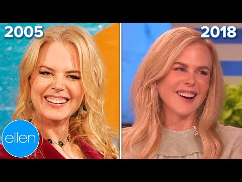 Nicole Kidman's First & Last Interviews on The Ellen Show