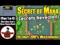 Secret Of Mana Walkthrough Part 1 Of 4 Gaia S Navel Elinee S Castle Pandora Ruins 100 Guide
